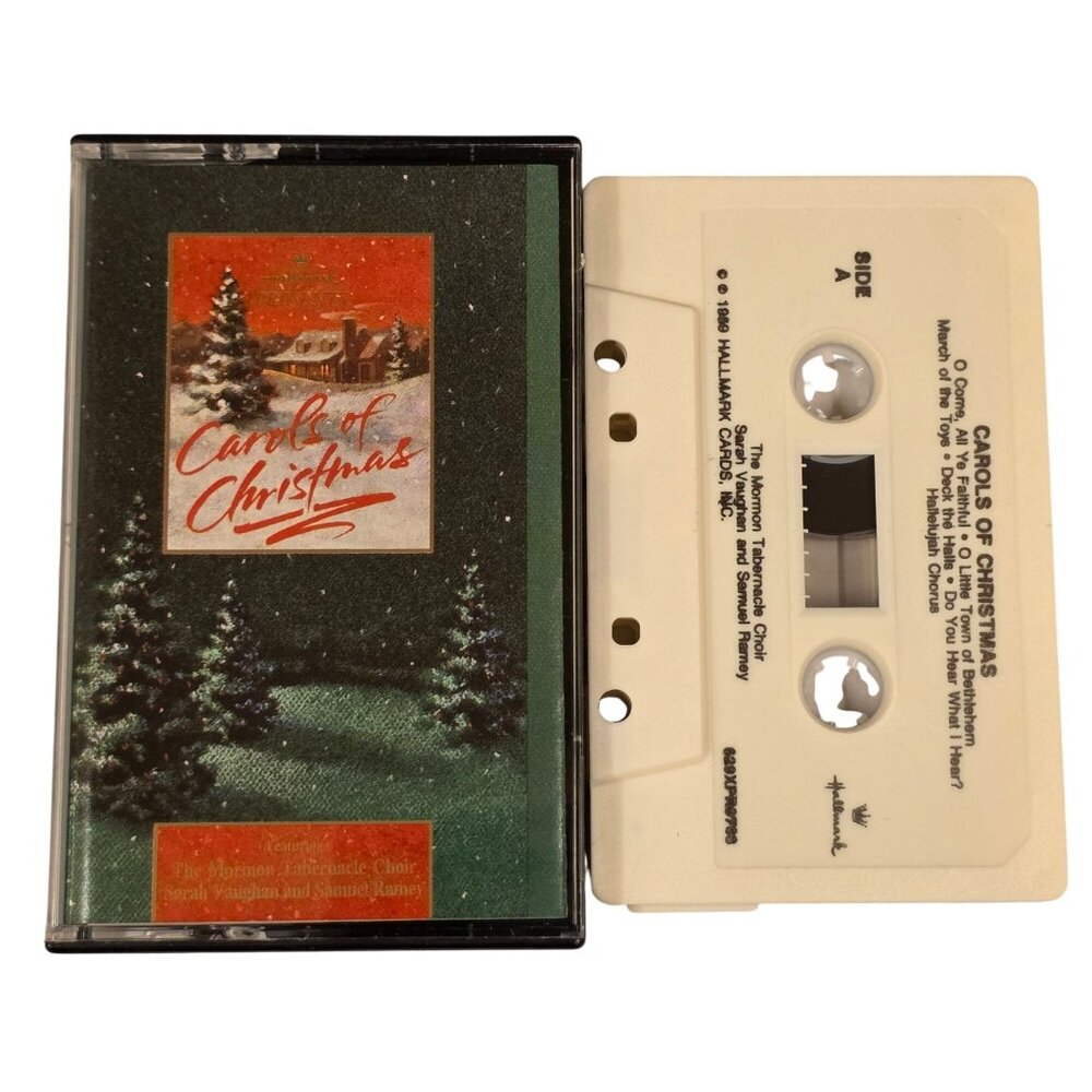 Carols Of Christmas Cassette Tape 1989 Hallmark Mormon Tabernacle Choir